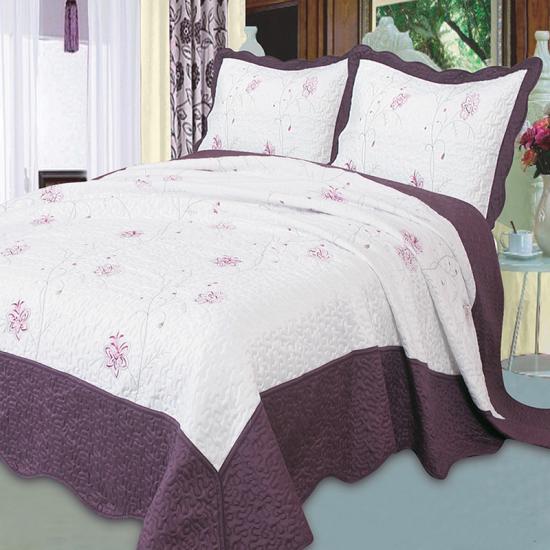 cxmirotex komplet popluna s cvjetnim vezom King Bedding