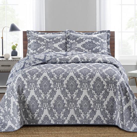 cxmicrotex Damask Jacquard Prekrivači Prošiveni set posteljine